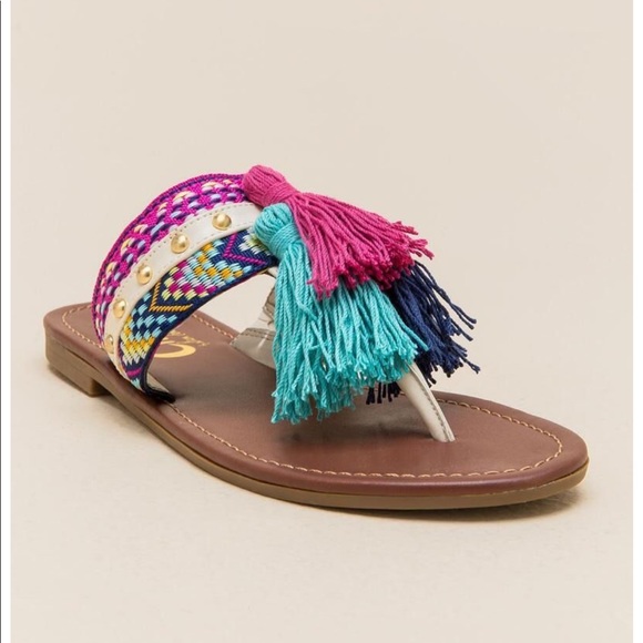 Sam Edelman Shoes - Tassel Sandler’s by Sam Edelman